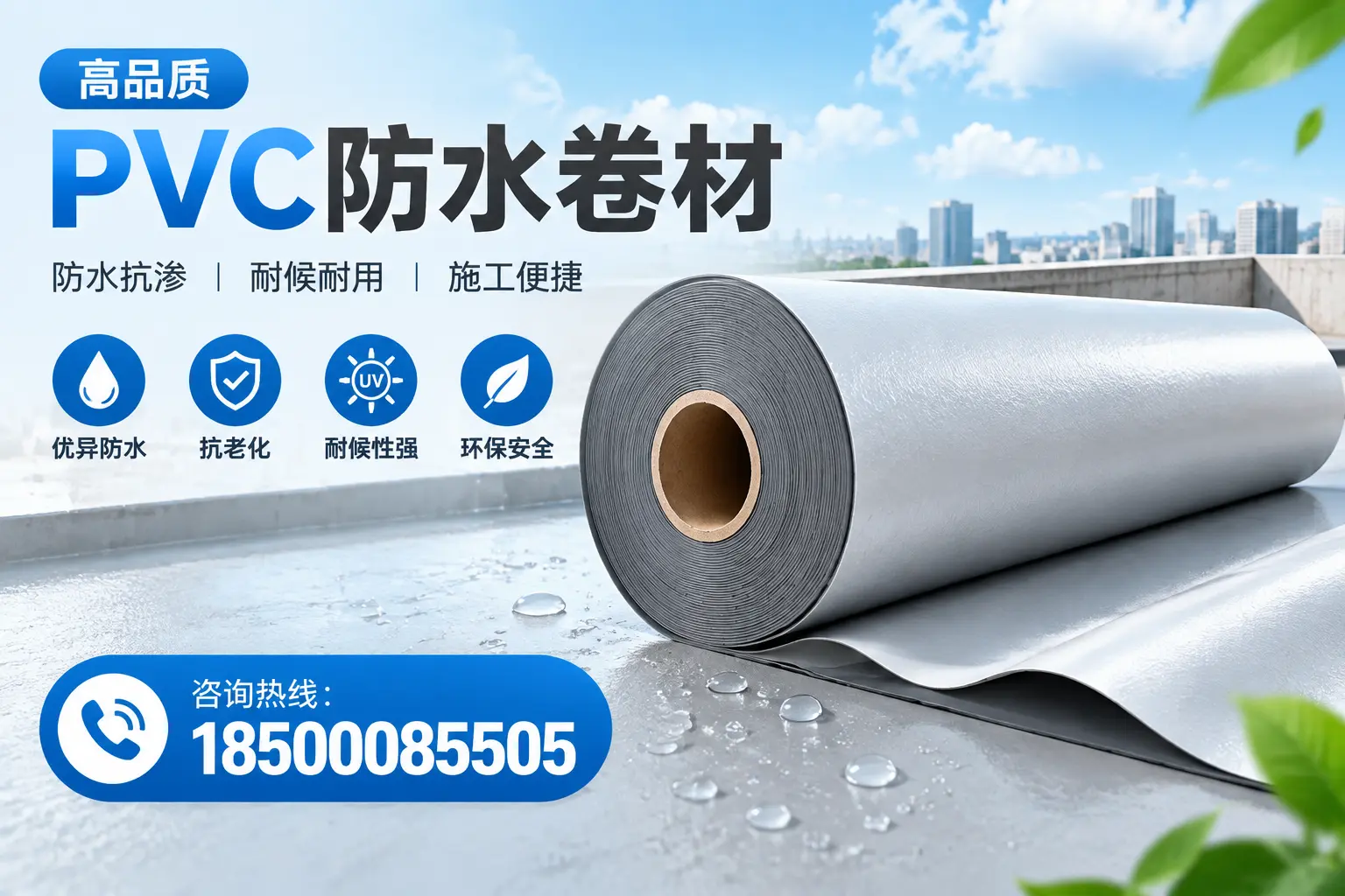 什么是pvc防水卷材?双河消费者需了解的基础知识